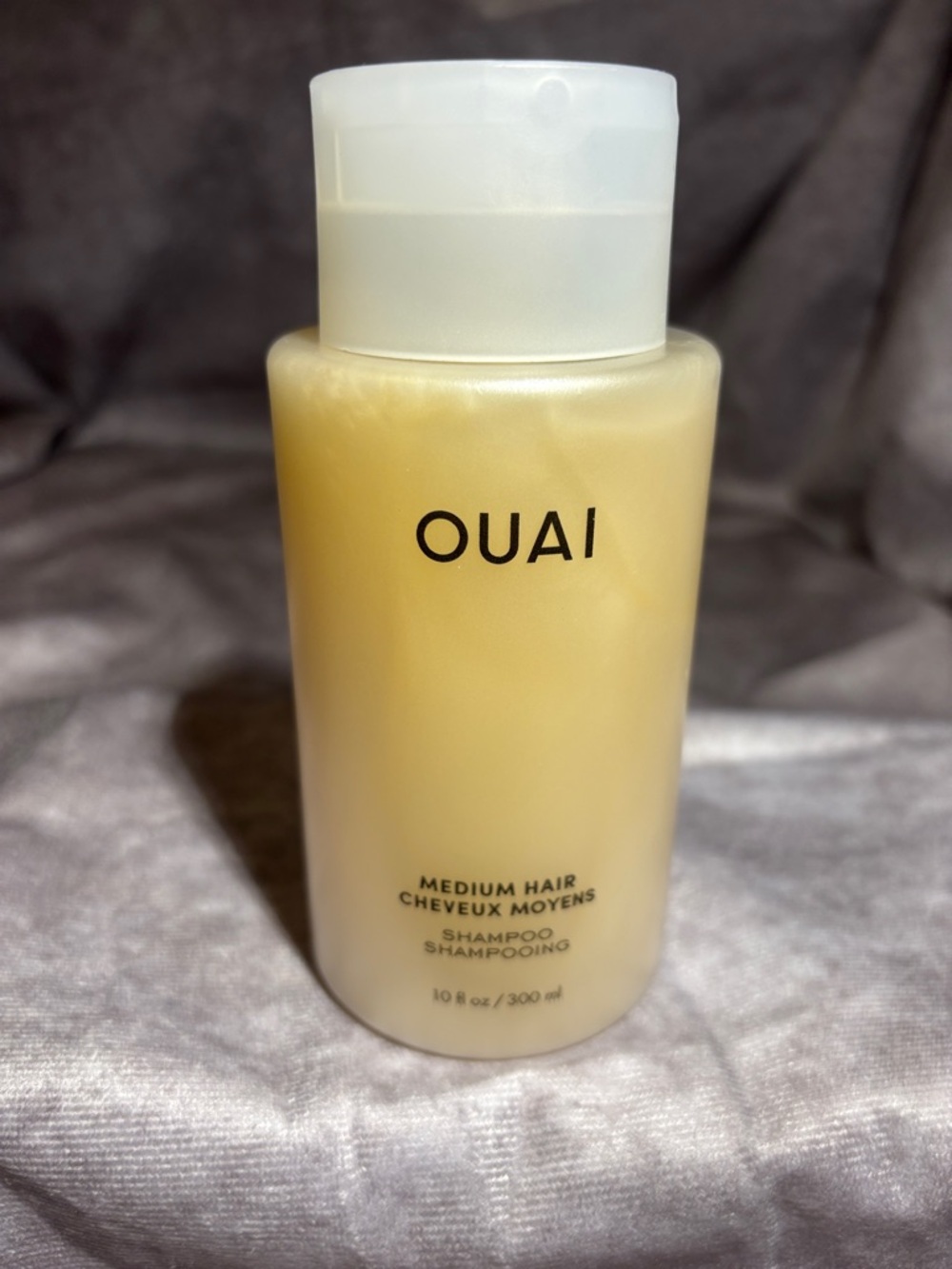 OUAI Shampoo - Pale Amber Bottle